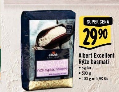 Rýže Basmati Albert Excellent