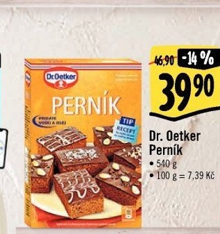 Směs na perník Dr. Oetker