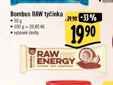 Bombus RAW tyčinka