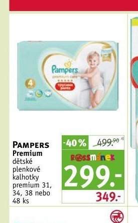 PAMPERS Premium dětské plenkové kalhotky