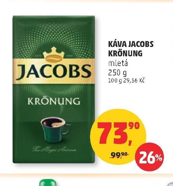 KÁVA JACOBS KRÖNUNG mletá 250 g