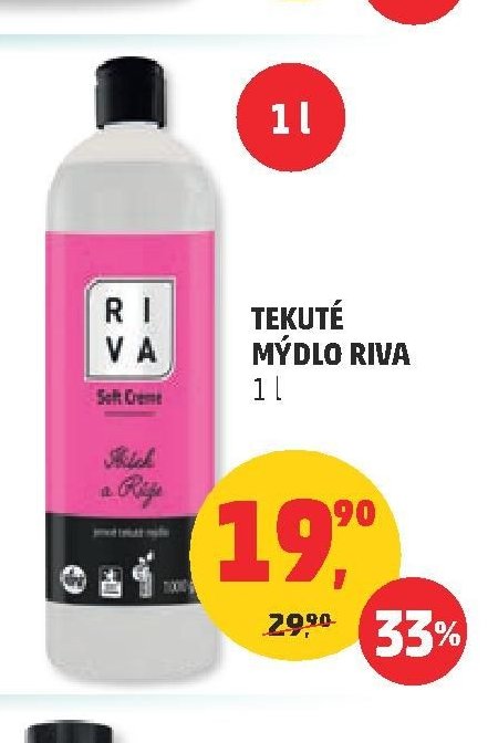 Tekuté mýdlo Riva