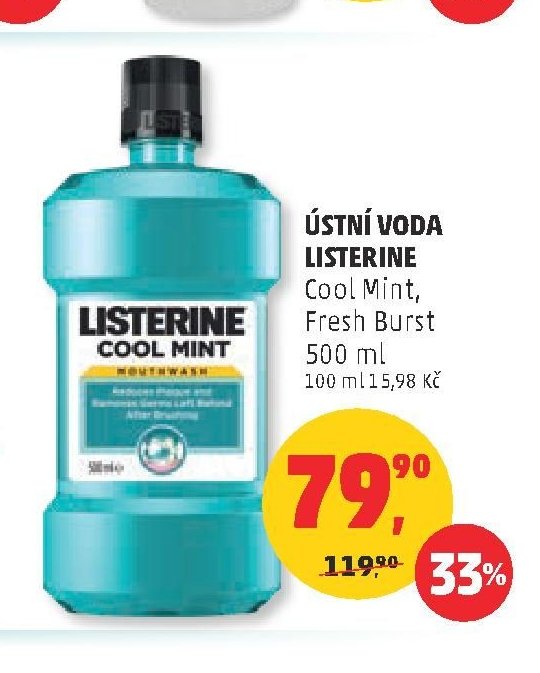 Ústní voda Listerine