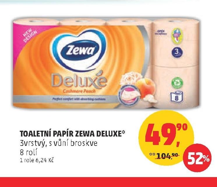 Toaletní papír Zewa Deluxe