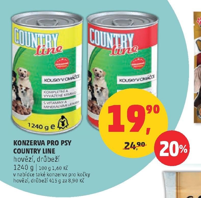 KONZERVA PRO PSY COUNTRY LINE