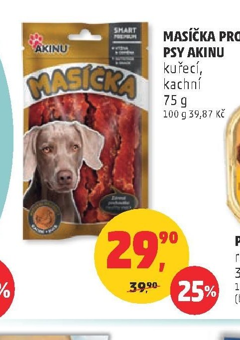 MASÍČKA PRO PSY AKINU