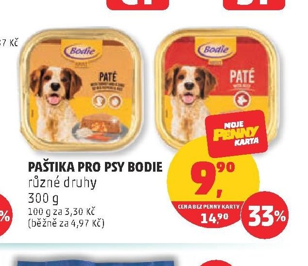 PAŠTIKA PRO PSY BODIE