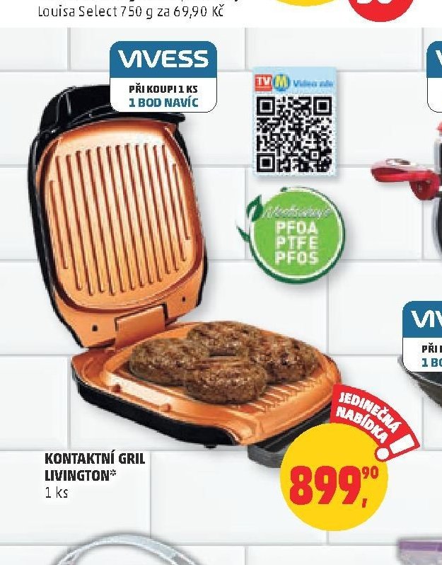 KONTAKTNÍ GRIL LIVINGTON