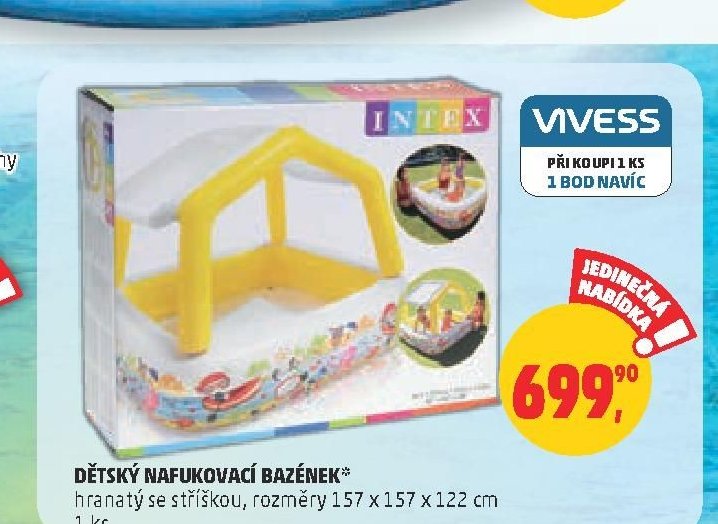DĚTSKÝ NAFUKOVACÍ BAZÉNEK*