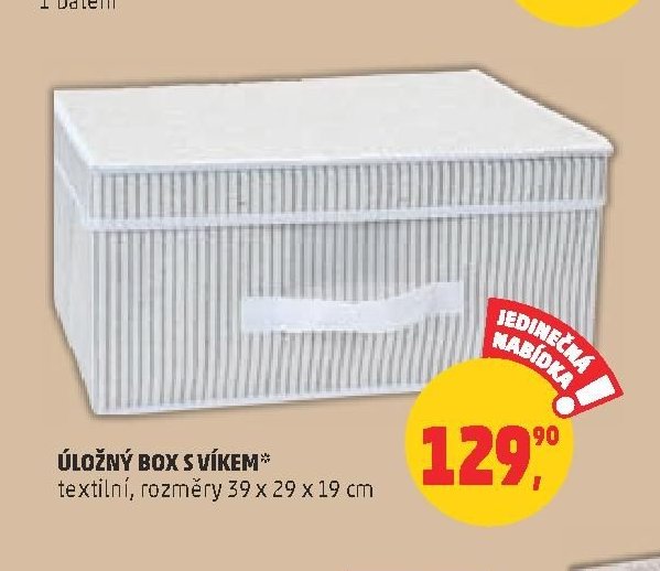 ÚLOŽNÝ BOX S VÍKEM