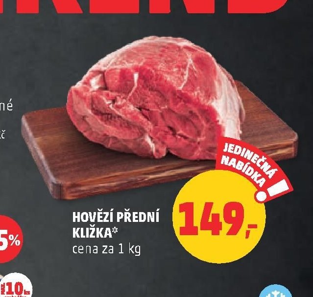 Hovězí přední kližka