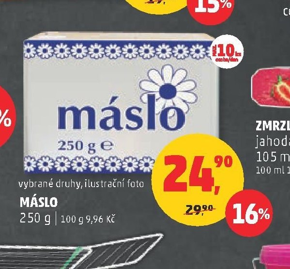 Máslo 250 g