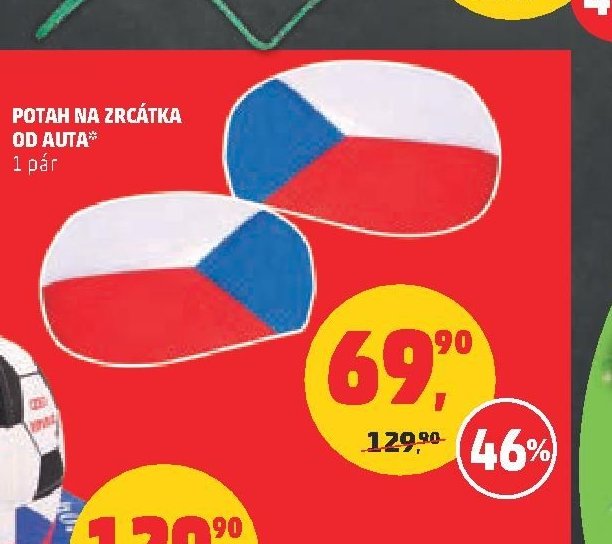 Potah na zrcátka od auta