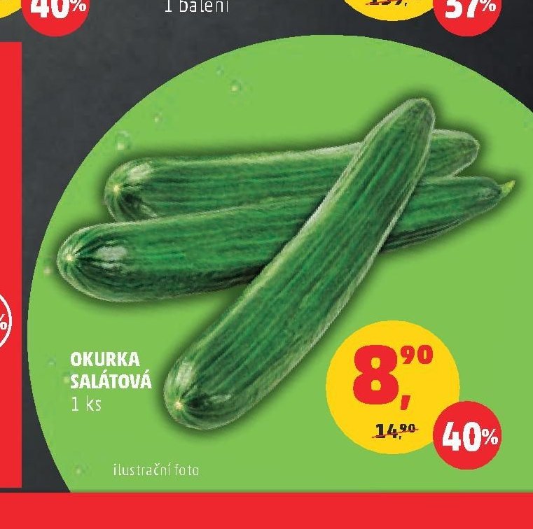 Okurka salátová 1 ks