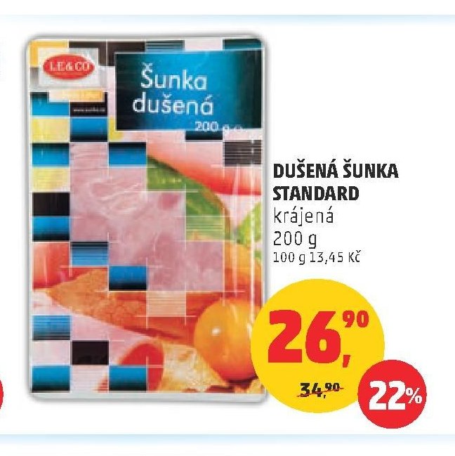 Dušená šunka Standard