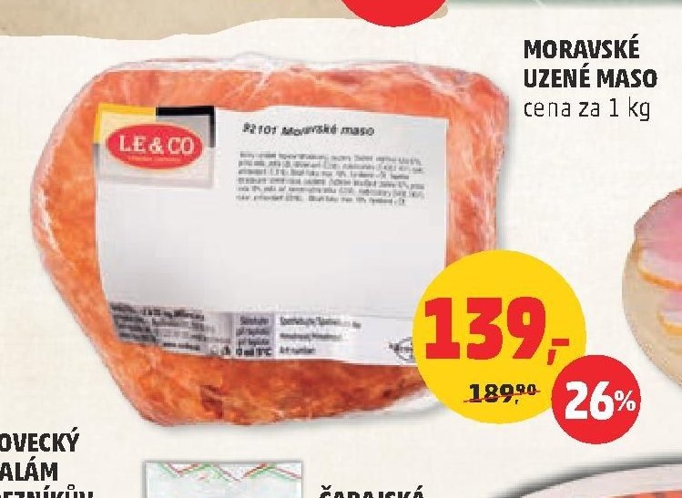 Moravské uzené maso