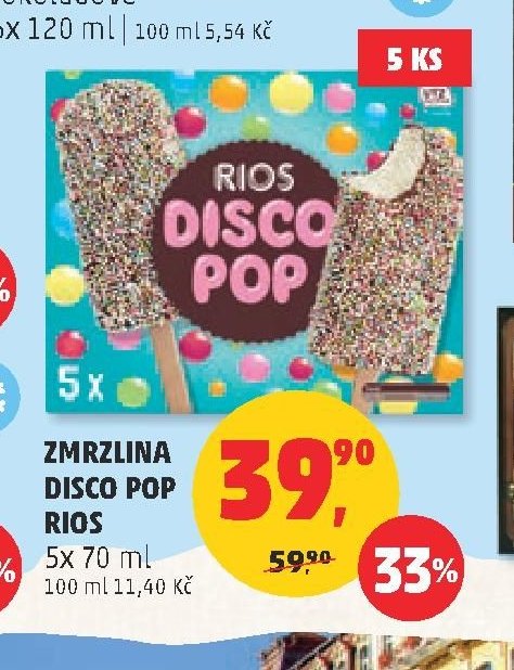 Zmrzlina Disco Pop Rios