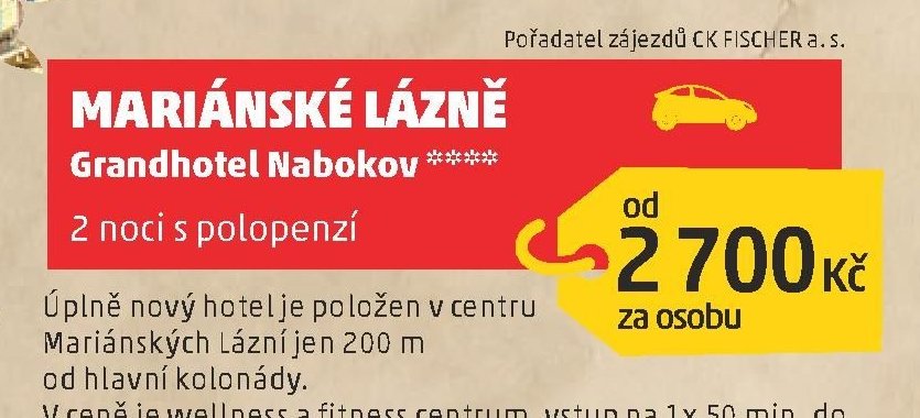 Mariánské Lázně, Grandhotel Nabokov