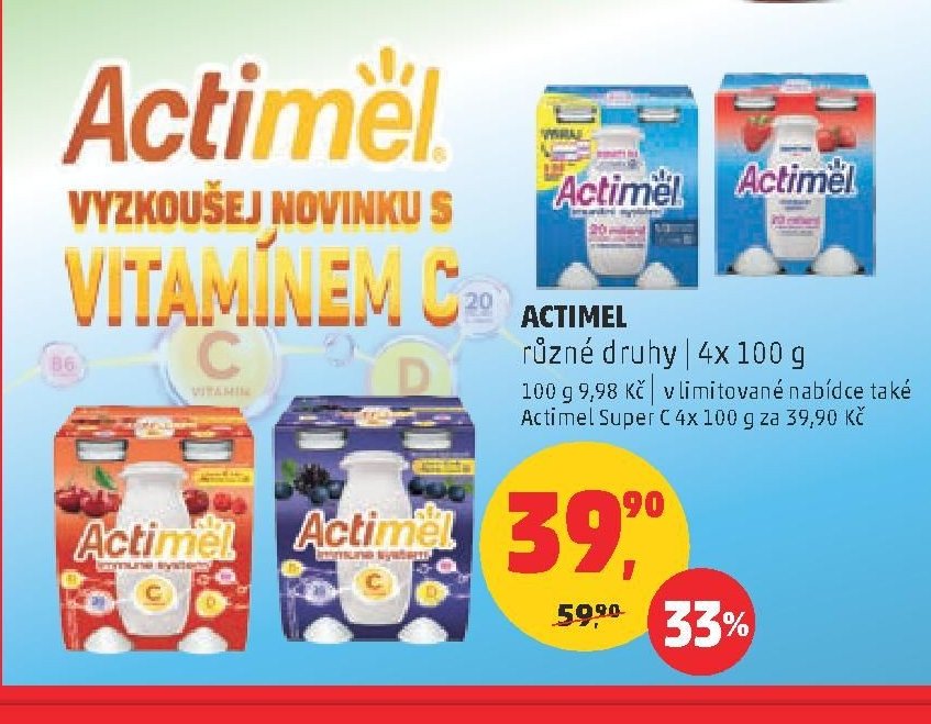Actimel 4x 100 g
