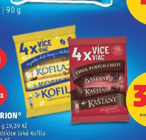 Kaštany Orion 4x 45 g