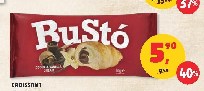 Croissant různé druhy