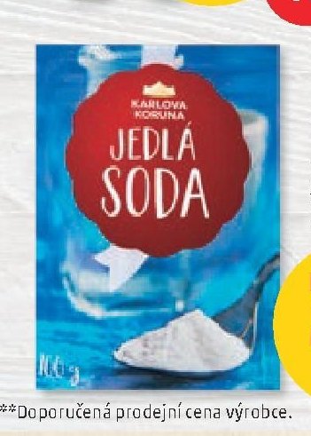 Jedlá soda Karlova Koruna