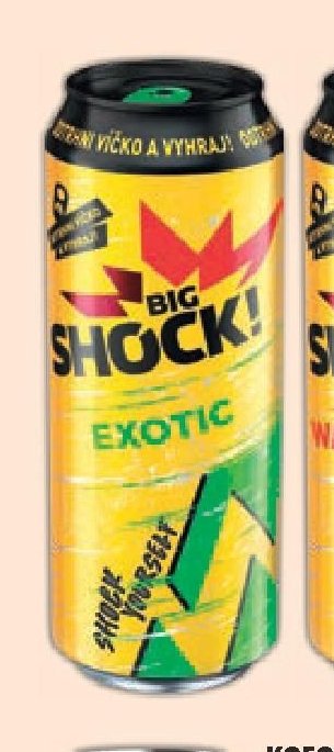 Energetický nápoj Big Shock! Exotic