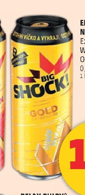 Energetický nápoj Big Shock! Gold