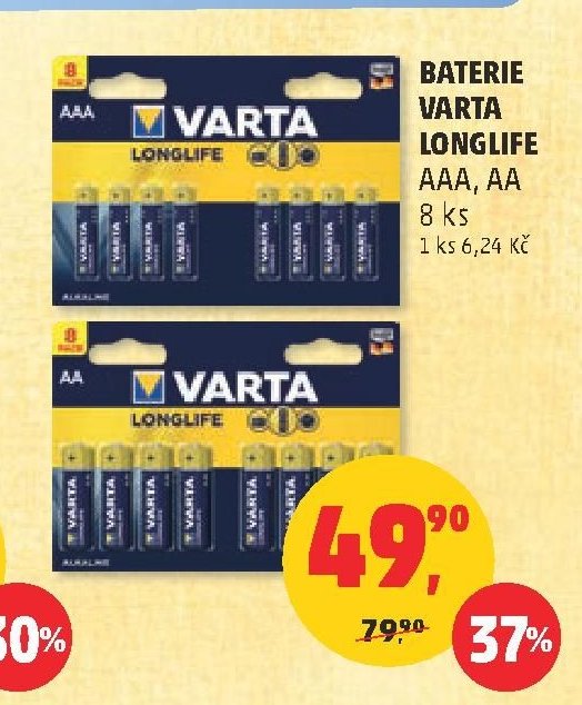 Baterie Varta Longlife