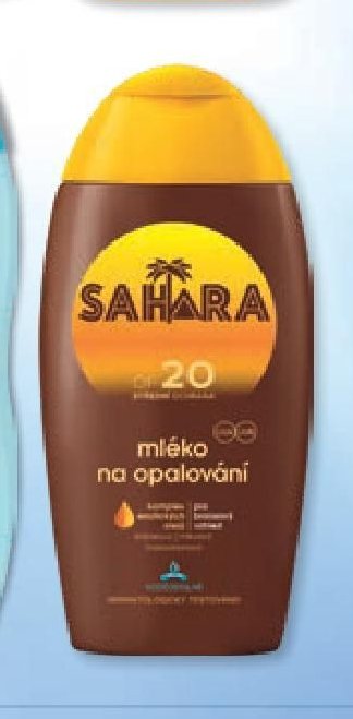 Sahara Mléko na opalování