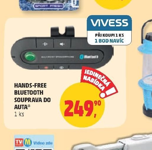 HANDS-FREE BLUETOOTH SOUPRAVA DO AUTA