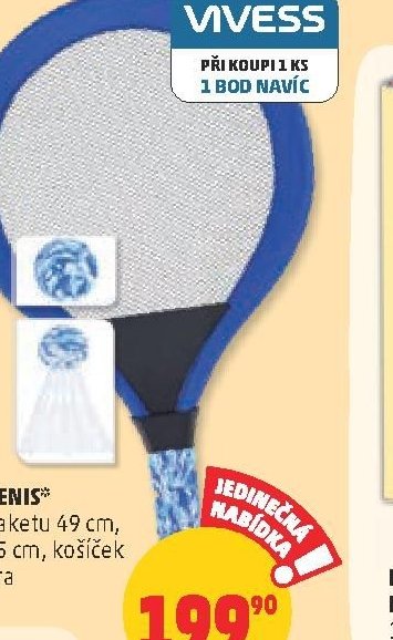 SADA NA PLÁŽOVÝ TENIS