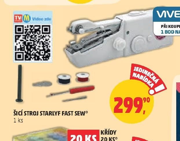 ŠICÍ STROJ STARLYF FAST SEW