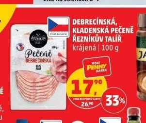 Debrecínská, kladenská pečeně řezníkův talíř