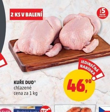 KUŘE DUO chlazené