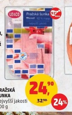 PRAŽSKÁ ŠUNKA nejvyšší jakosti
