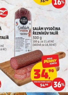 SALÁM VYSOČINA ŘEZNÍKŮV TALÍŘ