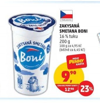 ZAKYSANÁ SMETANA BONI