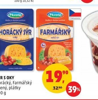 SÝR S OKY (Horácký, Farmářský)