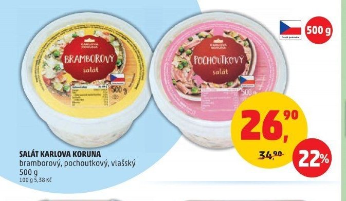 Salát Karlova Koruna