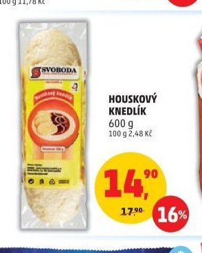 Houskový knedlík Svoboda