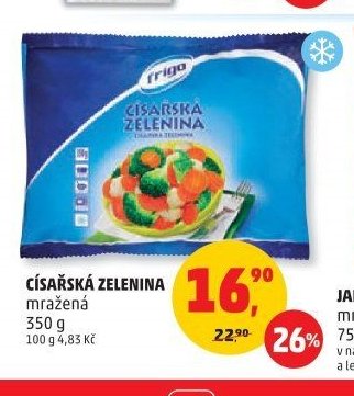 Císařská zelenina Frigo
