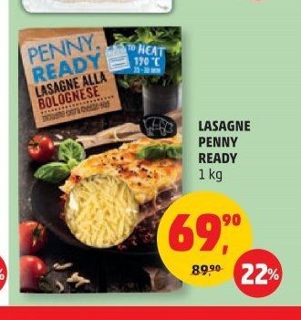 Lasagne Penny Ready
