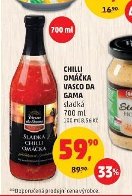 CHILLI OMÁČKA VASCO DA GAMA