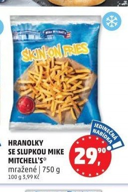 Hranolky se slupkou Mike Mitchell's