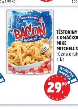 Těstoviny s omáčkou Mike Mitchell's