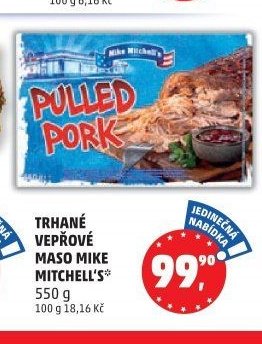 Trhané vepřové maso Mike Mitchell's