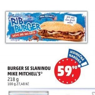 BURGER SE SLANINOU MIKE MITCHELL'S*