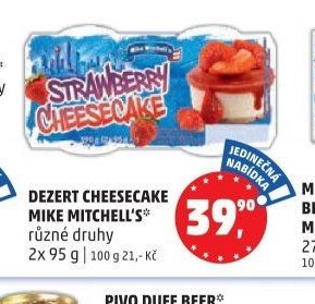 DEZERT CHEESECAKE MIKE MITCHELL'S*