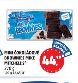 MINI ČOKOLÁDOVÉ BROWNIES MIKE MITCHELL'S*
